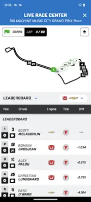 INDYCAR android App screenshot 2